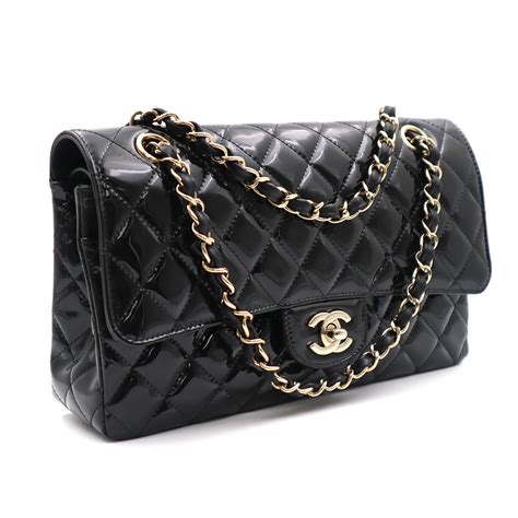 classic black chanel bag|chanel black bags classic quilted.